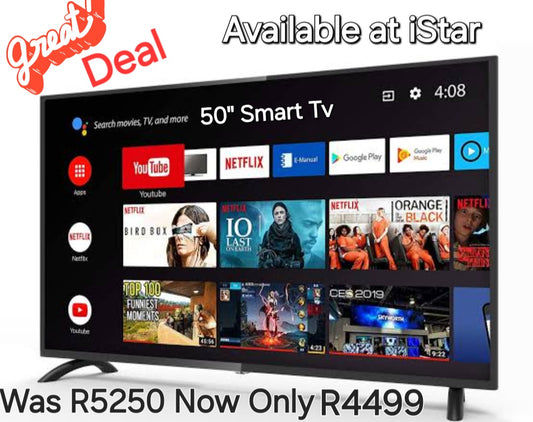 50" Frameless Smart HD TV. Brand -Condere